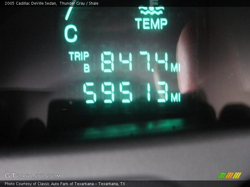 Thunder Gray / Shale 2005 Cadillac DeVille Sedan