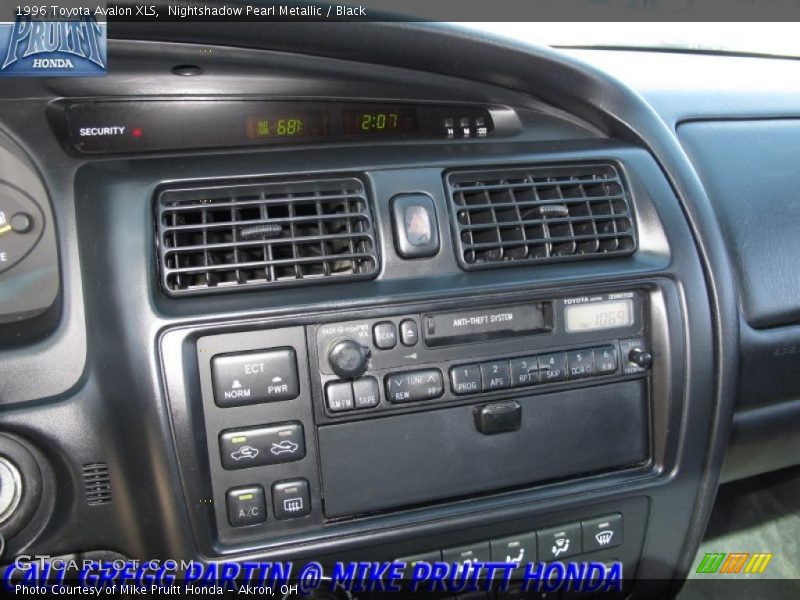 Nightshadow Pearl Metallic / Black 1996 Toyota Avalon XLS