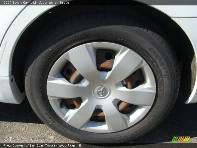 Super White / Bisque 2007 Toyota Camry LE