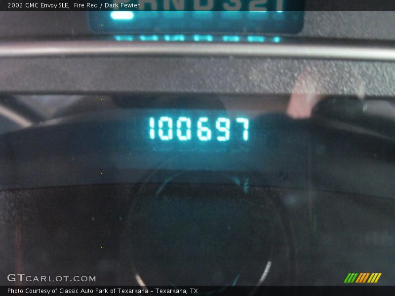 Fire Red / Dark Pewter 2002 GMC Envoy SLE