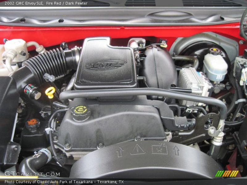 Fire Red / Dark Pewter 2002 GMC Envoy SLE
