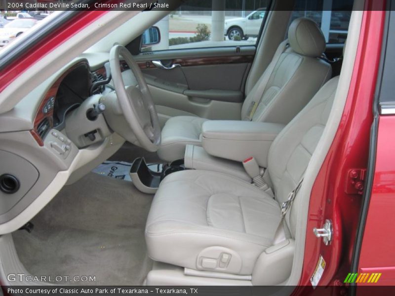 Crimson Red Pearl / Shale 2004 Cadillac DeVille Sedan