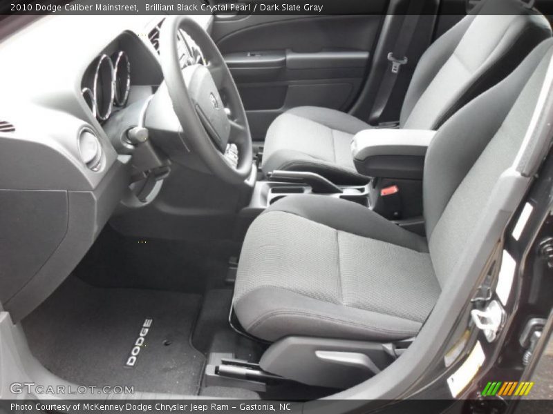 Brilliant Black Crystal Pearl / Dark Slate Gray 2010 Dodge Caliber Mainstreet