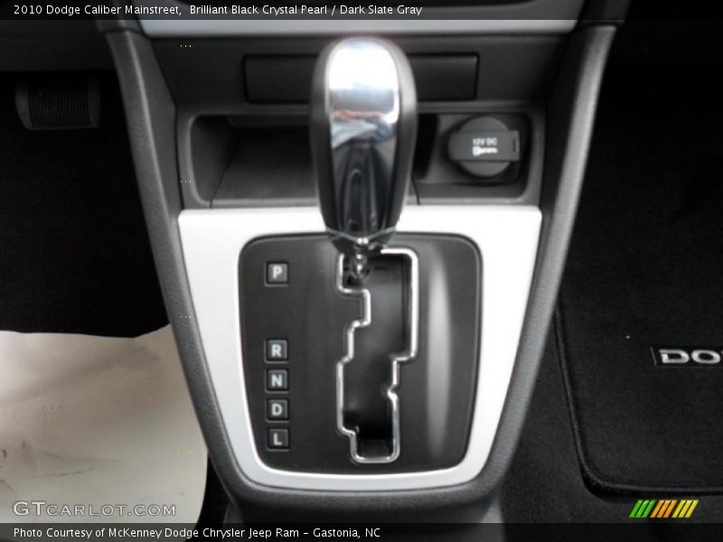 Brilliant Black Crystal Pearl / Dark Slate Gray 2010 Dodge Caliber Mainstreet