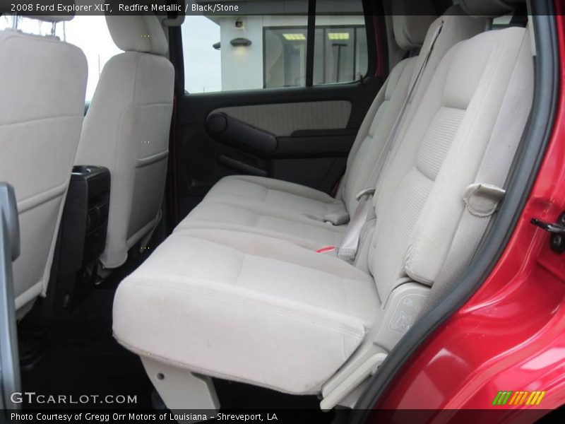 Redfire Metallic / Black/Stone 2008 Ford Explorer XLT