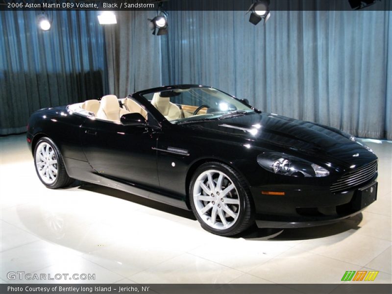 Black / Sandstorm 2006 Aston Martin DB9 Volante