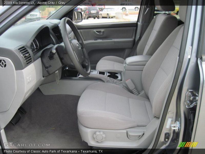 Alpine Gray / Gray 2009 Kia Sorento LX