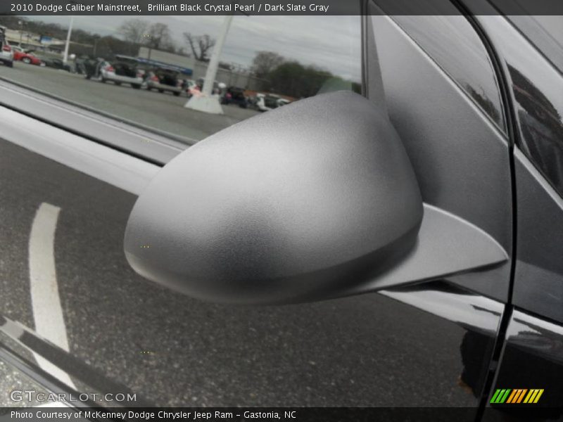 Brilliant Black Crystal Pearl / Dark Slate Gray 2010 Dodge Caliber Mainstreet