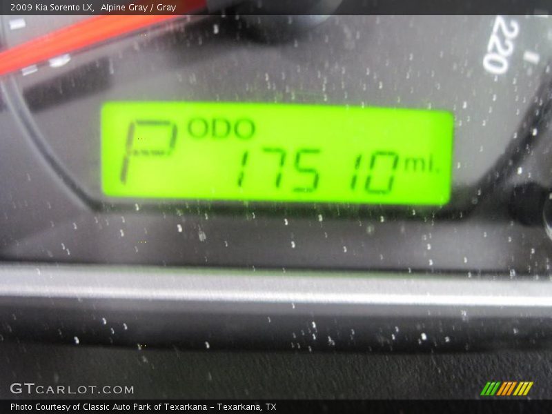 Alpine Gray / Gray 2009 Kia Sorento LX