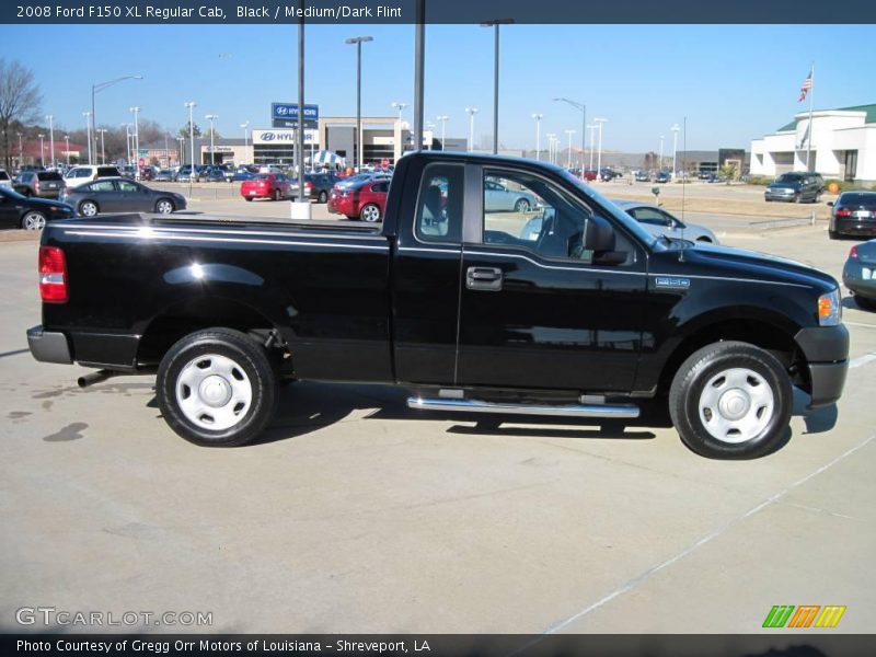 Black / Medium/Dark Flint 2008 Ford F150 XL Regular Cab