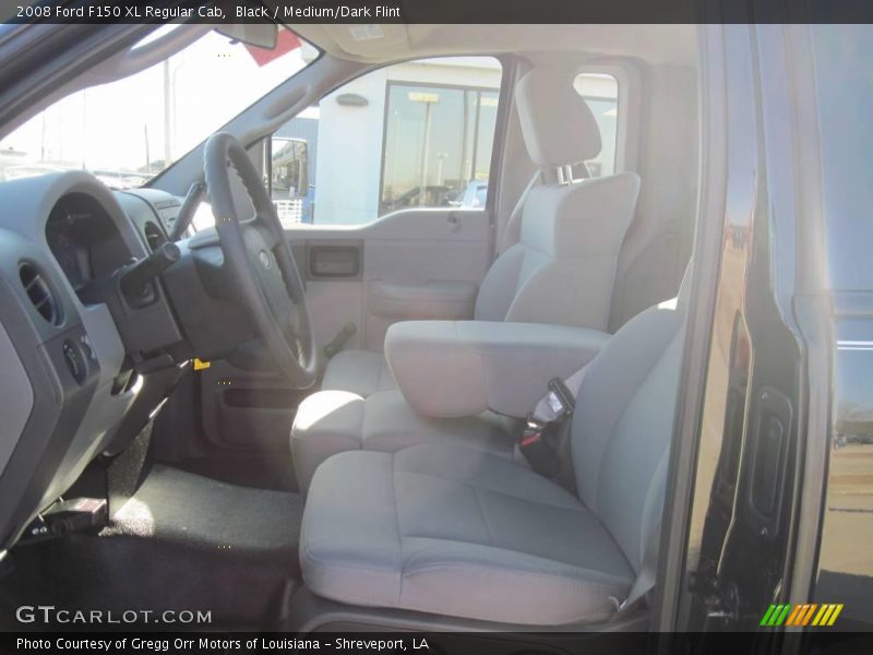 Black / Medium/Dark Flint 2008 Ford F150 XL Regular Cab