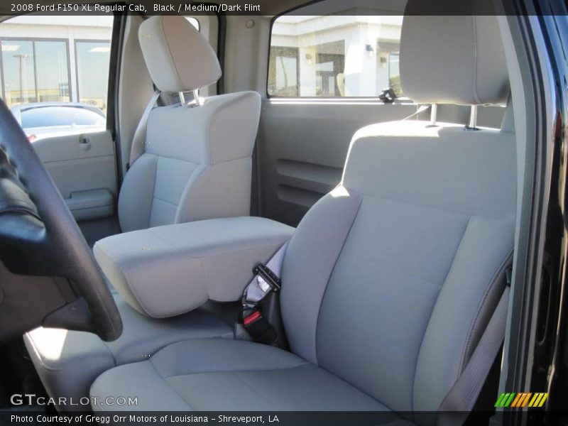 Black / Medium/Dark Flint 2008 Ford F150 XL Regular Cab