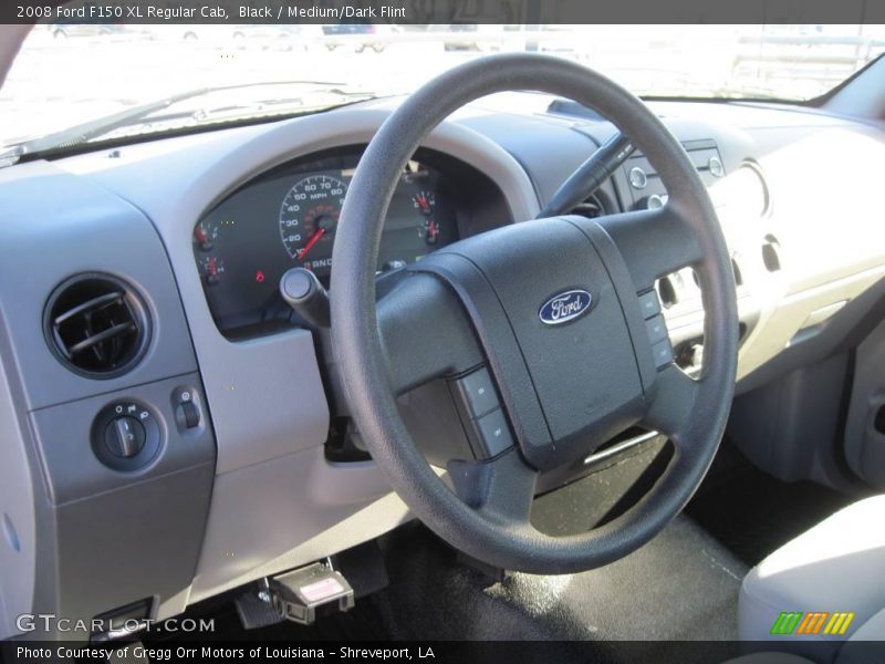 Black / Medium/Dark Flint 2008 Ford F150 XL Regular Cab