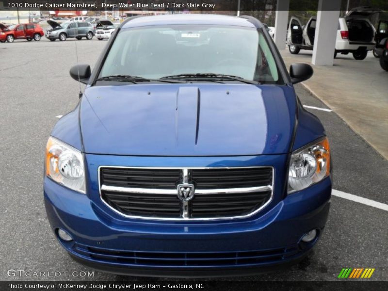 Deep Water Blue Pearl / Dark Slate Gray 2010 Dodge Caliber Mainstreet