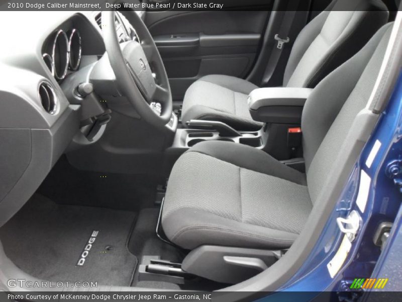 Deep Water Blue Pearl / Dark Slate Gray 2010 Dodge Caliber Mainstreet