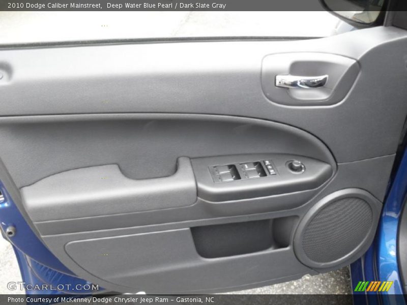 Deep Water Blue Pearl / Dark Slate Gray 2010 Dodge Caliber Mainstreet