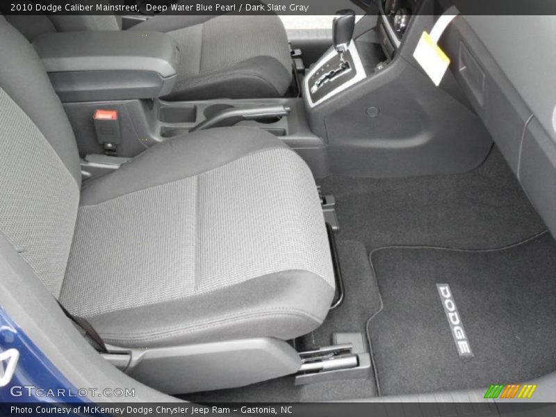 Deep Water Blue Pearl / Dark Slate Gray 2010 Dodge Caliber Mainstreet