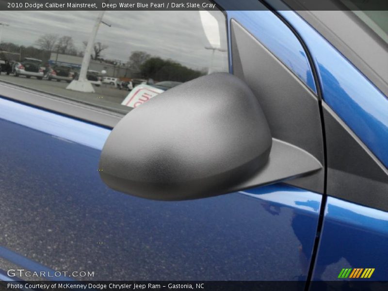 Deep Water Blue Pearl / Dark Slate Gray 2010 Dodge Caliber Mainstreet