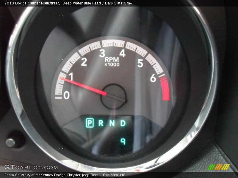 Deep Water Blue Pearl / Dark Slate Gray 2010 Dodge Caliber Mainstreet