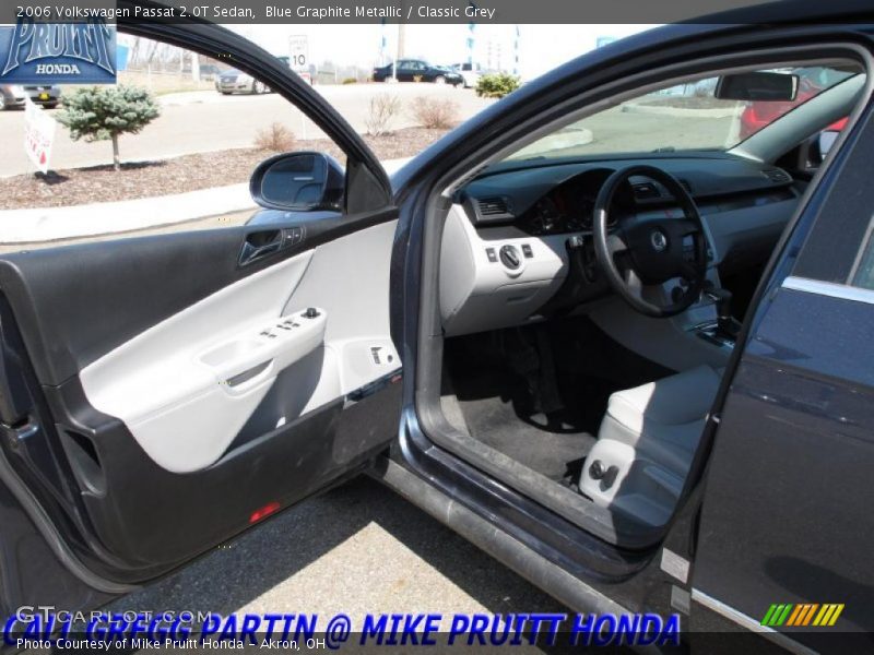 Blue Graphite Metallic / Classic Grey 2006 Volkswagen Passat 2.0T Sedan