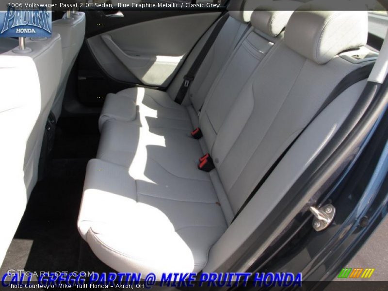 Blue Graphite Metallic / Classic Grey 2006 Volkswagen Passat 2.0T Sedan