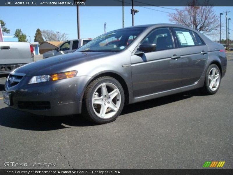 Anthracite Metallic / Ebony 2005 Acura TL 3.2