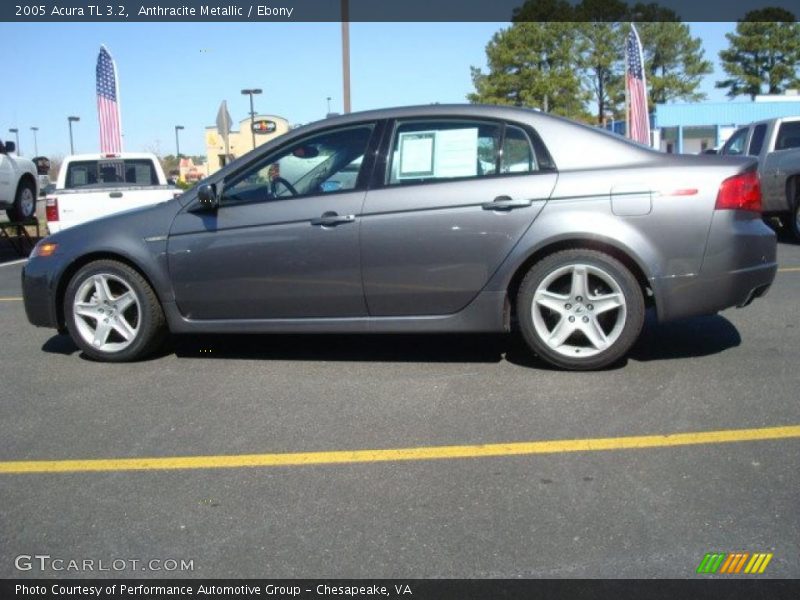 Anthracite Metallic / Ebony 2005 Acura TL 3.2