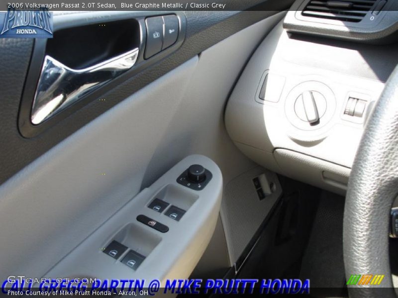 Blue Graphite Metallic / Classic Grey 2006 Volkswagen Passat 2.0T Sedan