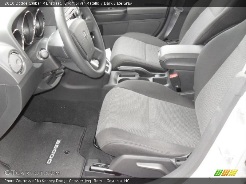 Bright Silver Metallic / Dark Slate Gray 2010 Dodge Caliber Mainstreet
