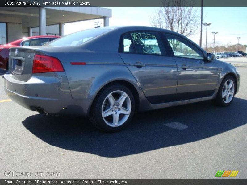Anthracite Metallic / Ebony 2005 Acura TL 3.2