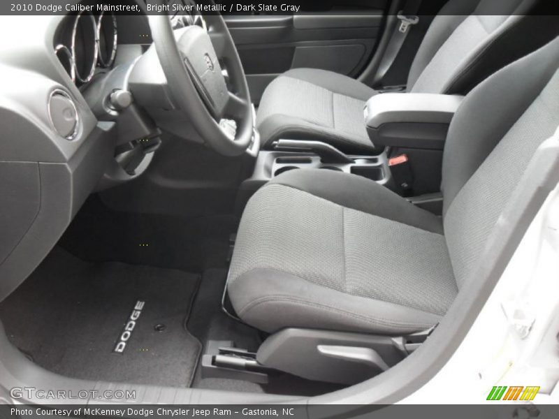 Bright Silver Metallic / Dark Slate Gray 2010 Dodge Caliber Mainstreet