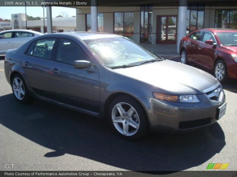 Anthracite Metallic / Ebony 2005 Acura TL 3.2