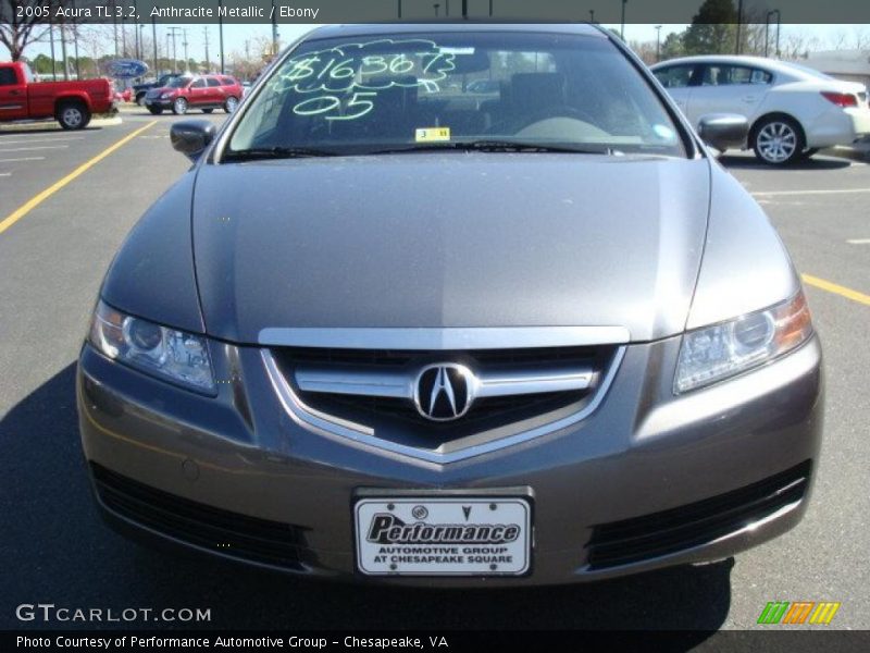 Anthracite Metallic / Ebony 2005 Acura TL 3.2