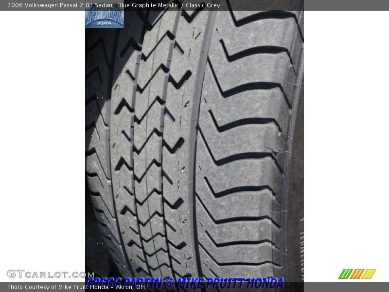 Blue Graphite Metallic / Classic Grey 2006 Volkswagen Passat 2.0T Sedan