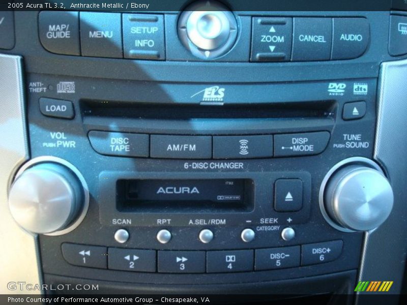Anthracite Metallic / Ebony 2005 Acura TL 3.2