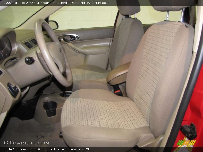 Infra-Red / Dark Pebble/Light Pebble 2007 Ford Focus ZX4 SE Sedan