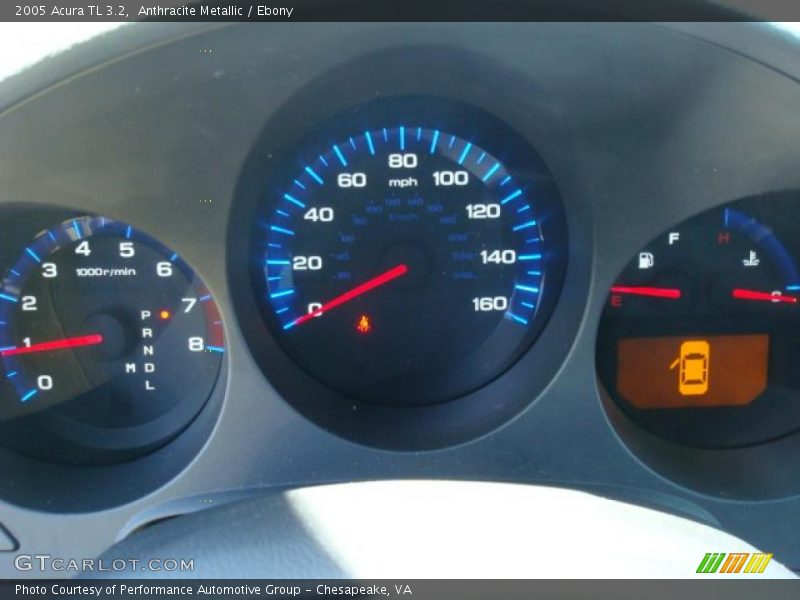 Anthracite Metallic / Ebony 2005 Acura TL 3.2