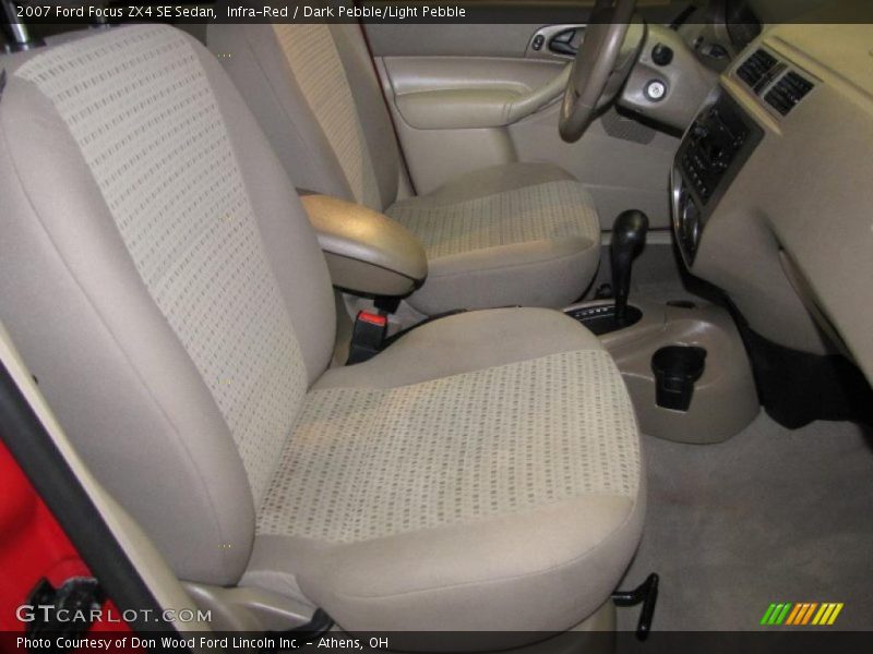 Infra-Red / Dark Pebble/Light Pebble 2007 Ford Focus ZX4 SE Sedan