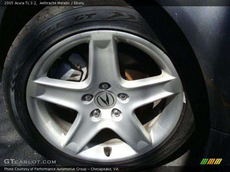 Anthracite Metallic / Ebony 2005 Acura TL 3.2