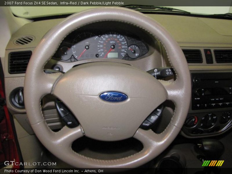 Infra-Red / Dark Pebble/Light Pebble 2007 Ford Focus ZX4 SE Sedan