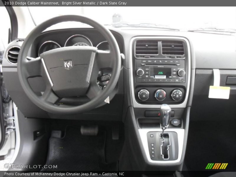 Bright Silver Metallic / Dark Slate Gray 2010 Dodge Caliber Mainstreet