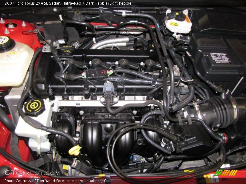 Infra-Red / Dark Pebble/Light Pebble 2007 Ford Focus ZX4 SE Sedan