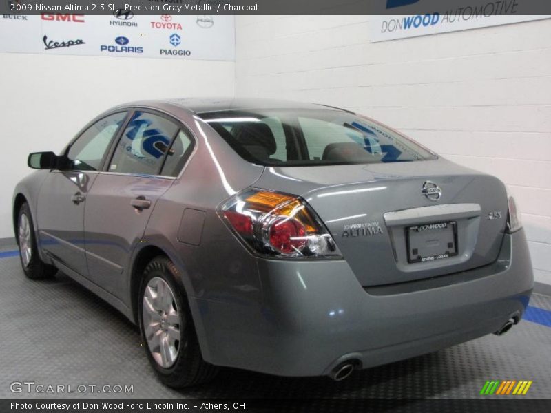 Precision Gray Metallic / Charcoal 2009 Nissan Altima 2.5 SL