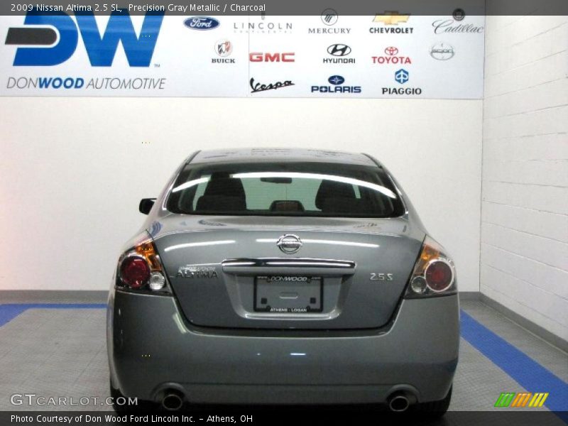 Precision Gray Metallic / Charcoal 2009 Nissan Altima 2.5 SL