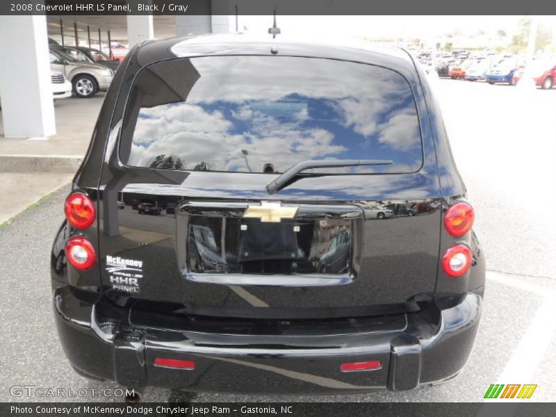 Black / Gray 2008 Chevrolet HHR LS Panel