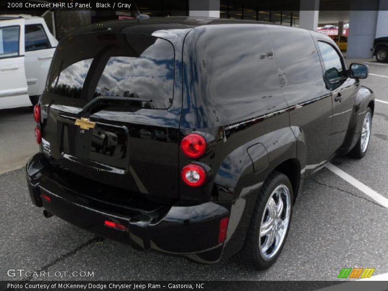 Black / Gray 2008 Chevrolet HHR LS Panel