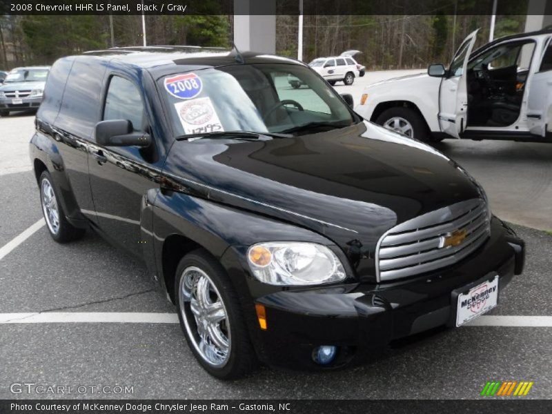 Black / Gray 2008 Chevrolet HHR LS Panel