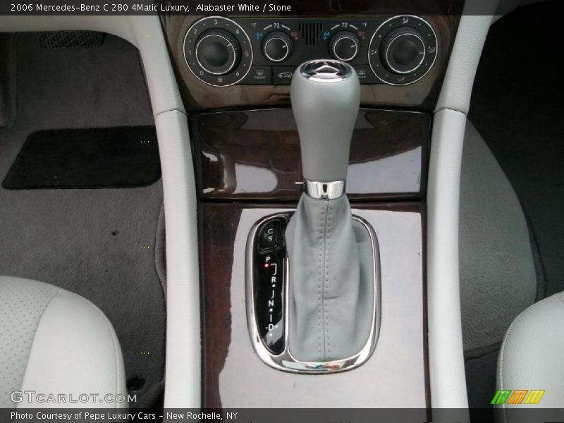Alabaster White / Stone 2006 Mercedes-Benz C 280 4Matic Luxury