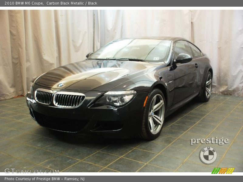 Carbon Black Metallic / Black 2010 BMW M6 Coupe