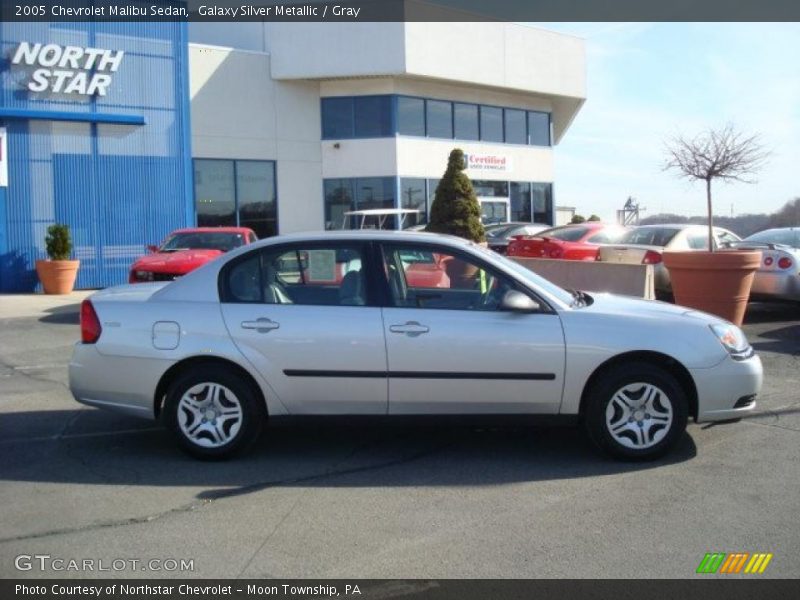 Galaxy Silver Metallic / Gray 2005 Chevrolet Malibu Sedan